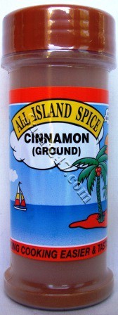 ALL ISLAND CINNAMON POWDER 3 OZ.  

ALL ISLAND CINNAMON POWDER 3 OZ. : available at Sam's Caribbean Marketplace, the Caribbean Superstore for the widest variety of Caribbean food, CDs, DVDs, and Jamaican Black Castor Oil (JBCO). 
