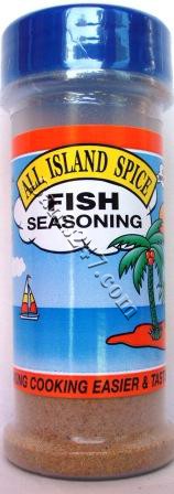ALL ISLAND FISH SEASONING 3.5OZ. 

ALL ISLAND FISH SEASONING 3.5OZ.: available at Sam's Caribbean Marketplace, the Caribbean Superstore for the widest variety of Caribbean food, CDs, DVDs, and Jamaican Black Castor Oil (JBCO). 