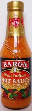BARON HOT SAUCE 14 OZ 

BARON HOT SAUCE 14 OZ: available at Sam's Caribbean Marketplace, the Caribbean Superstore for the widest variety of Caribbean food, CDs, DVDs, and Jamaican Black Castor Oil (JBCO). 