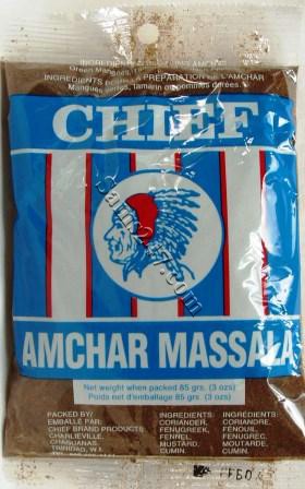 CHIEF AMCHAR MASSALA 3 OZ 

CHIEF AMCHAR MASSALA 3 OZ: available at Sam's Caribbean Marketplace, the Caribbean Superstore for the widest variety of Caribbean food, CDs, DVDs, and Jamaican Black Castor Oil (JBCO). 